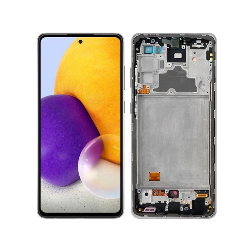 Display Touch + Frame Black Samsung SM-A725 - A726 A72 Ori