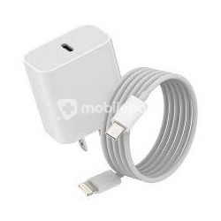 20W Charger + Type C to Lightning Cable for Apple iPhone