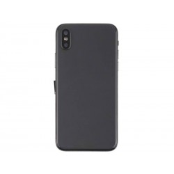 Battery Back Cover Full Black iPhone X No Logo
