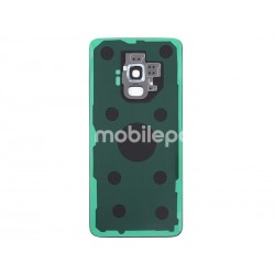 Rear Cover Gray + Camera Lens Samsung SM-G960 S9 No Logo