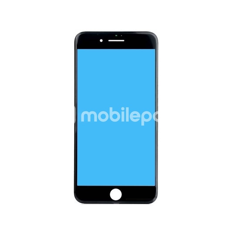 Vetro Nero + Frame Ultra Resistente IPhone 7