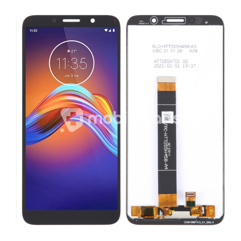 Display Touch Black Moto E6 Play (IPS)
