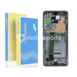 Display Touch + Frame Cosmic Grey Samsung SM-G988 S20 Ultra 5G Ori