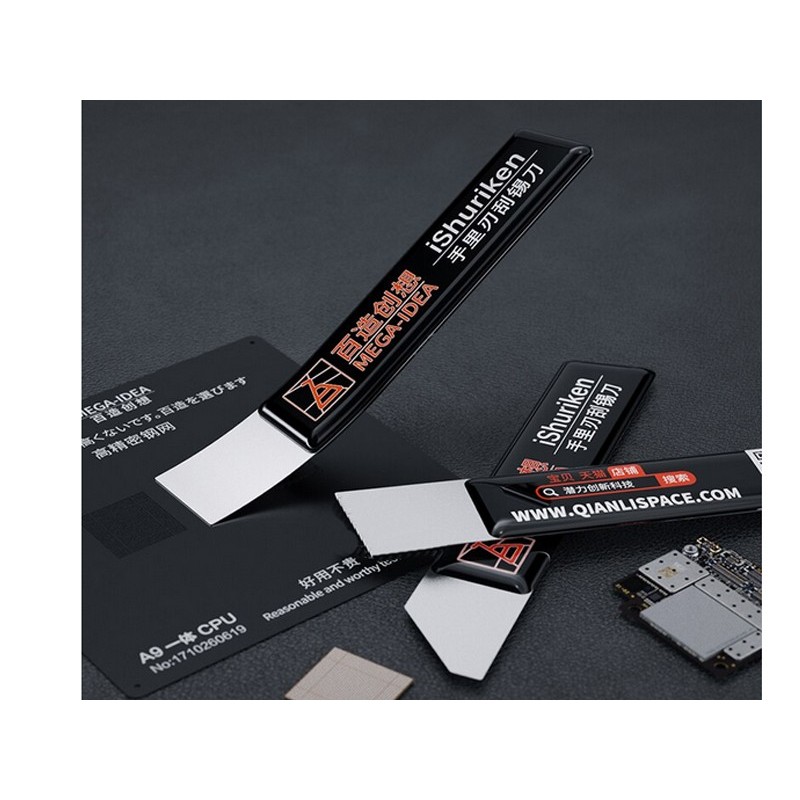 Qianli iShuriken Scalpello Per BGA Reballing T0.2mm