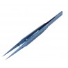 Pinzetta Blu Per Elettronica In Titanio Oftalmico 14CM