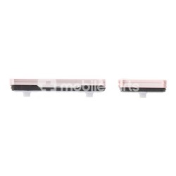 Power + Volume Button Set for Samsung S22 5G S22+ 5G Rose Gold Ori