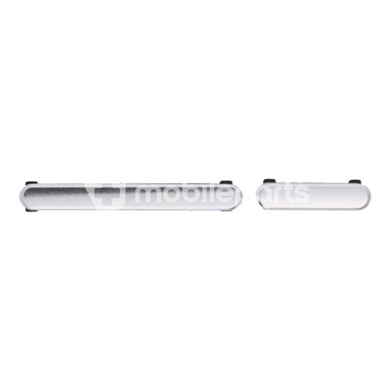 Power + Volume Button Set for Samsung S22 5G S22+ 5G Silver Ori