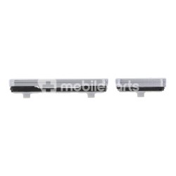 Power + Volume Button Set for Samsung S22 5G S22+ 5G Silver Ori