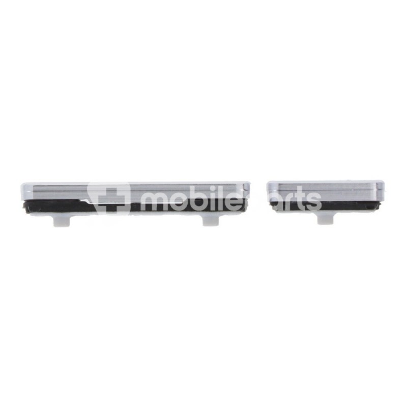 Power + Volume Button Set for Samsung S22 5G S22+ 5G Silver Ori