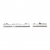 Power + Volume Button Set for Samsung S22 Ultra 5G Phantom White Ori