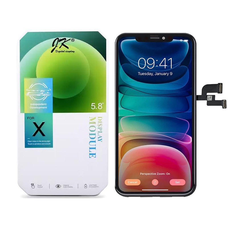 Display Touch + Frame Black iPhone X JK INCELL
