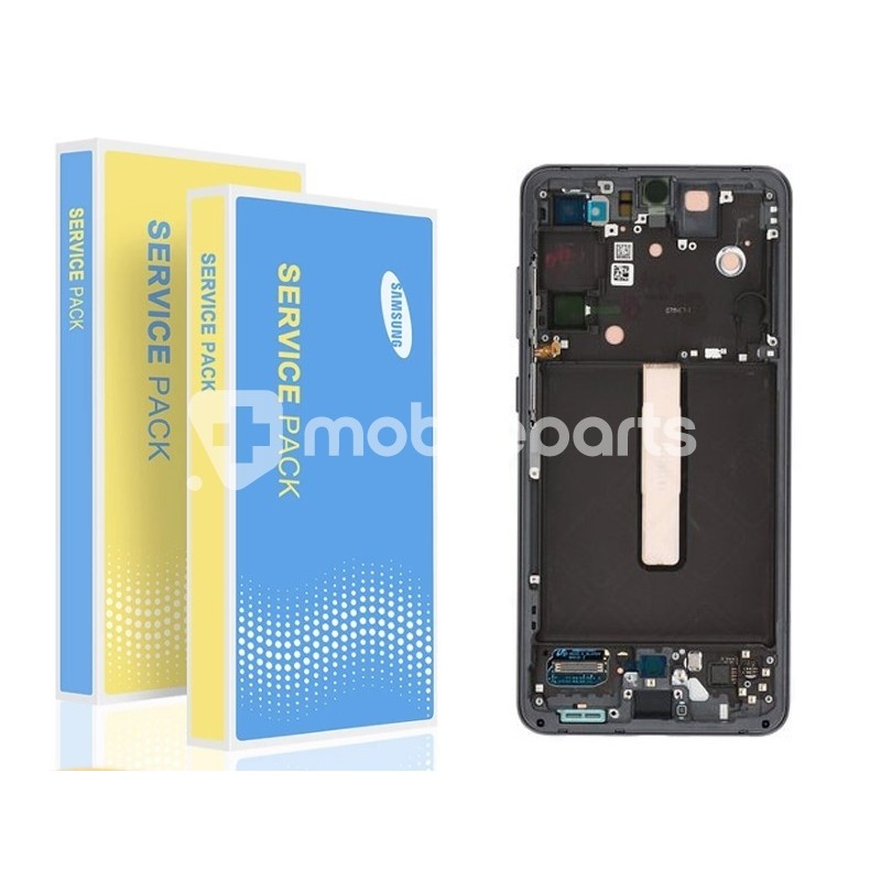 Display Touch + Frame Grey Samsung SM-G990 S21 FE Ori