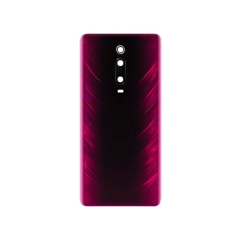 Rear Cover Red + Camera Lens Xiaomi Mi9 T No Logo