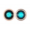 Rear Camera Lens + Frame Gold iPhone 8 - SE 2020 - SE 2022