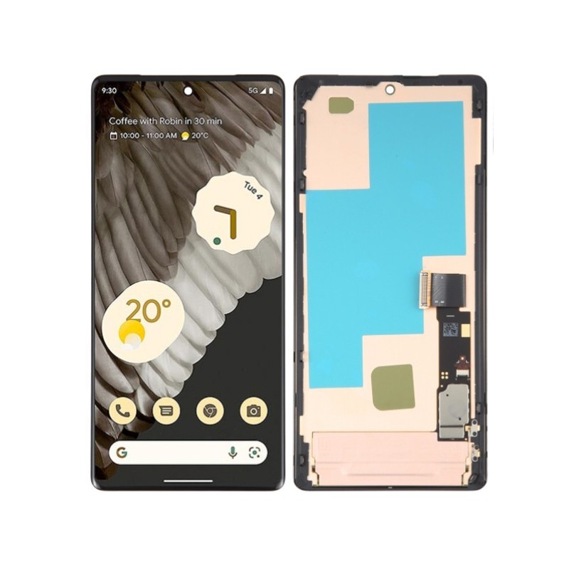 Display Touch + Frame Black Google Pixel 7 Pro (PULLED)