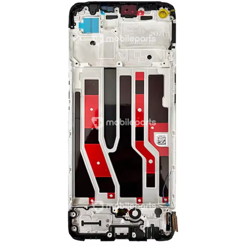 Display Touch Black + Frame Oppo Reno8 4G - Reno7 4G Ori
