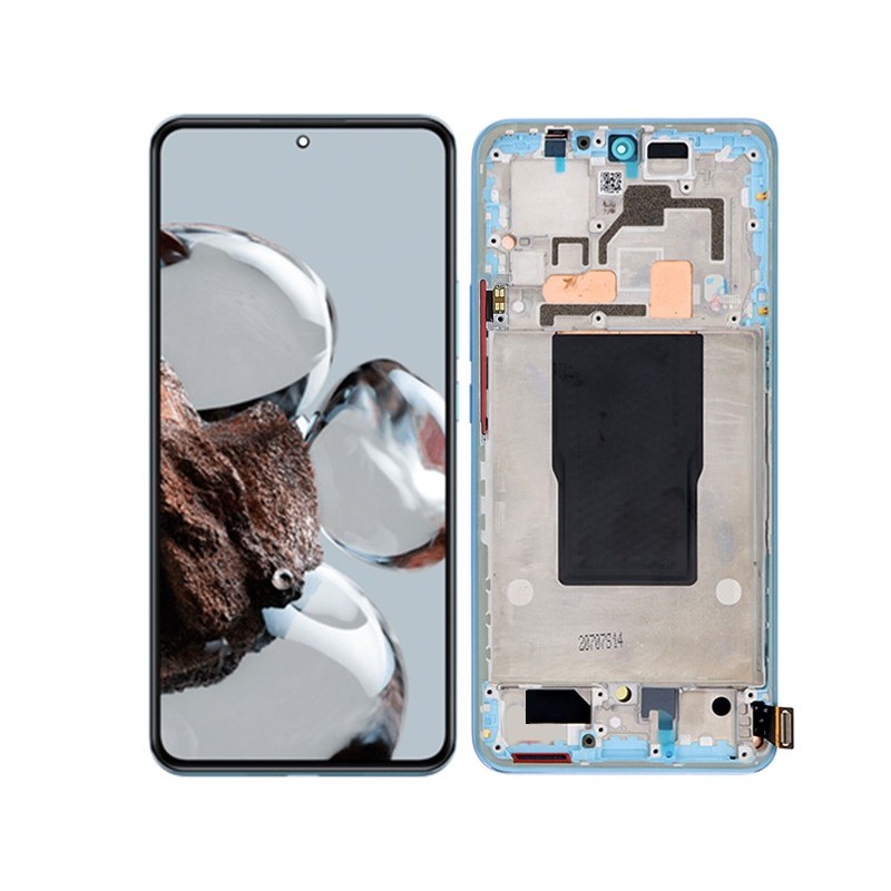 Display Touch + Frame Blue Xiaomi 12T (Pulled)