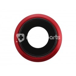 Camera Lens + Frame Red iPhone 8