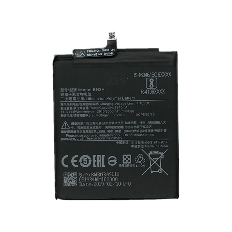 Battery BN3A 2910 mAh Xiaomi Redmi GO No Logo