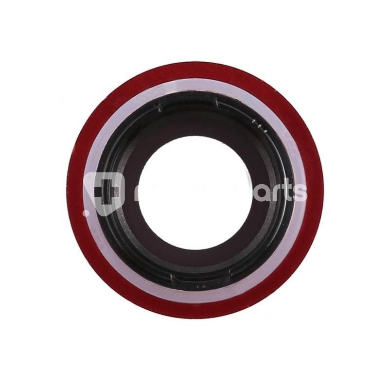 Camera Lens + Frame Red iPhone 8