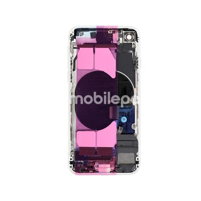 Rear Cover Full Parts White iPhone 8 No Logo