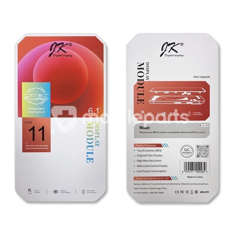 Display Touch Black + Frame iPhone 11 JK INCELL