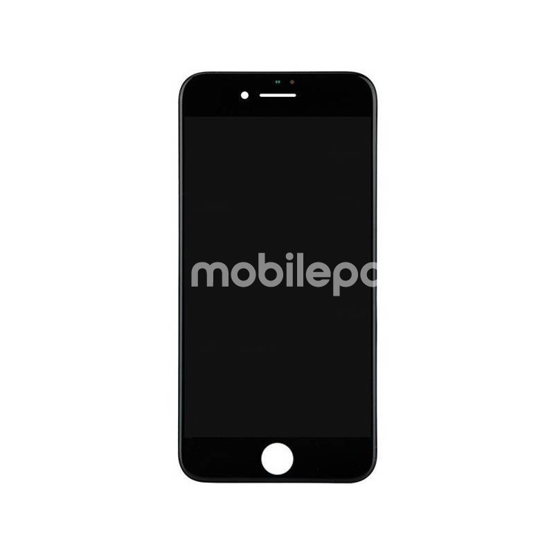 Vetro Nero + Frame Ultra Resistente IPhone 8