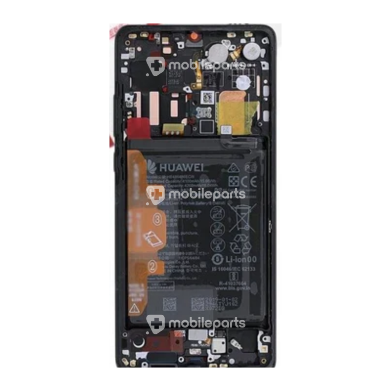 Display Touch Black + Frame Huawei P30 Ori