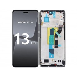 Display Touch + Frame Black Xiaomi 13 Lite (PULLED)