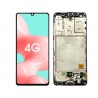 Display Touch Black + Frame Samsung SM-A415 A41 Ori