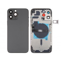 Rear Cover Black iPhone 13 Pro Max No Logo
