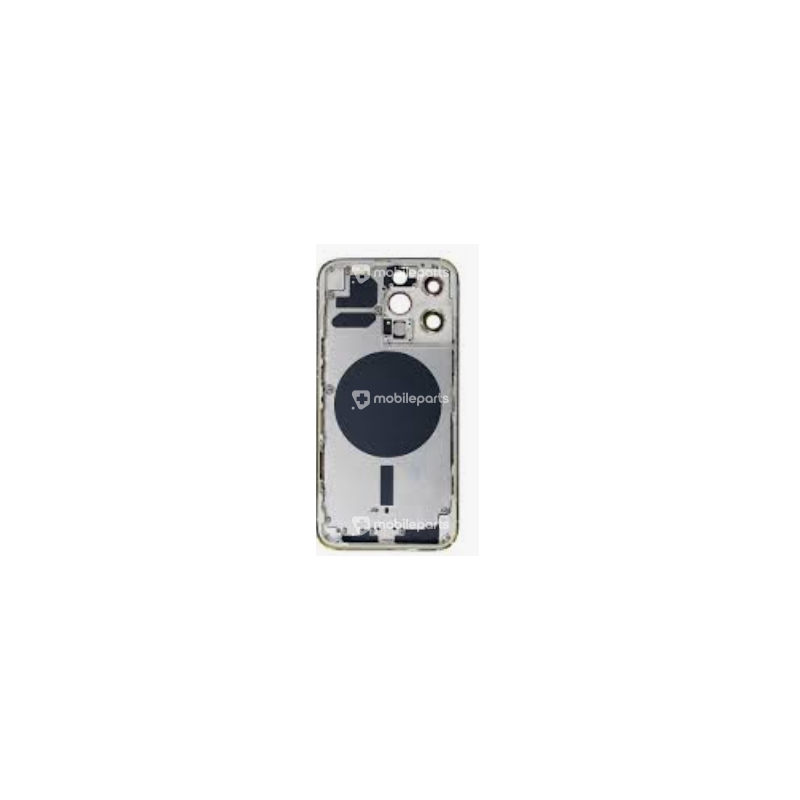 Rear Cover White + Battery Door + side Buttons + Magnetic Ring iPhone 13 Pro