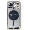 Rear Cover White + Battery Door + side Buttons + Magnetic Ring iPhone 13 Pro