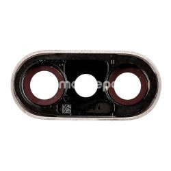Vetrino Nero + Frame Fotocamera iPhone X