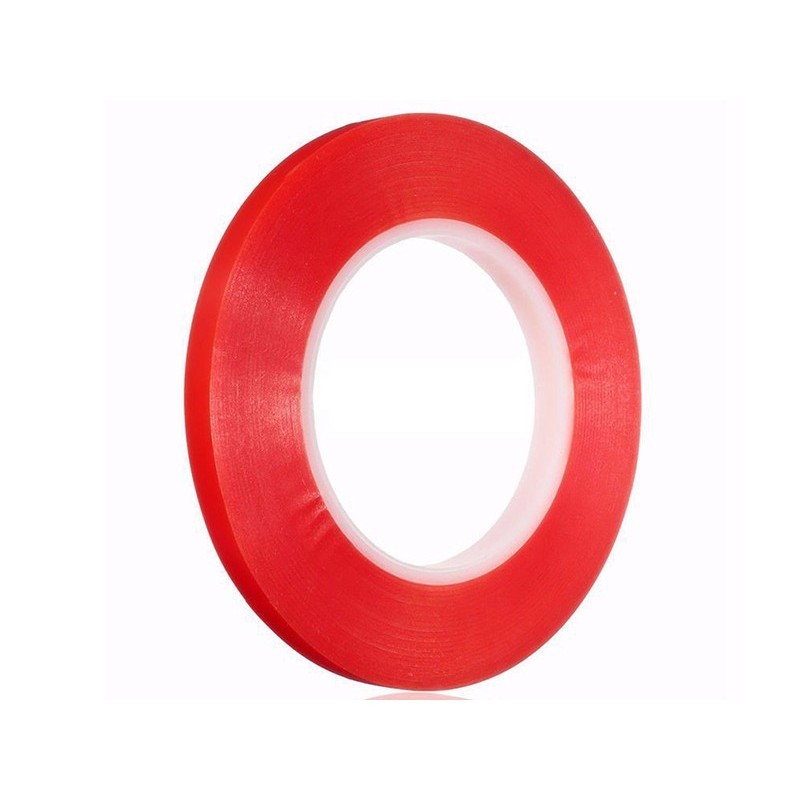 Red Acrylic Double - Sided Tape 5mm 25 MT