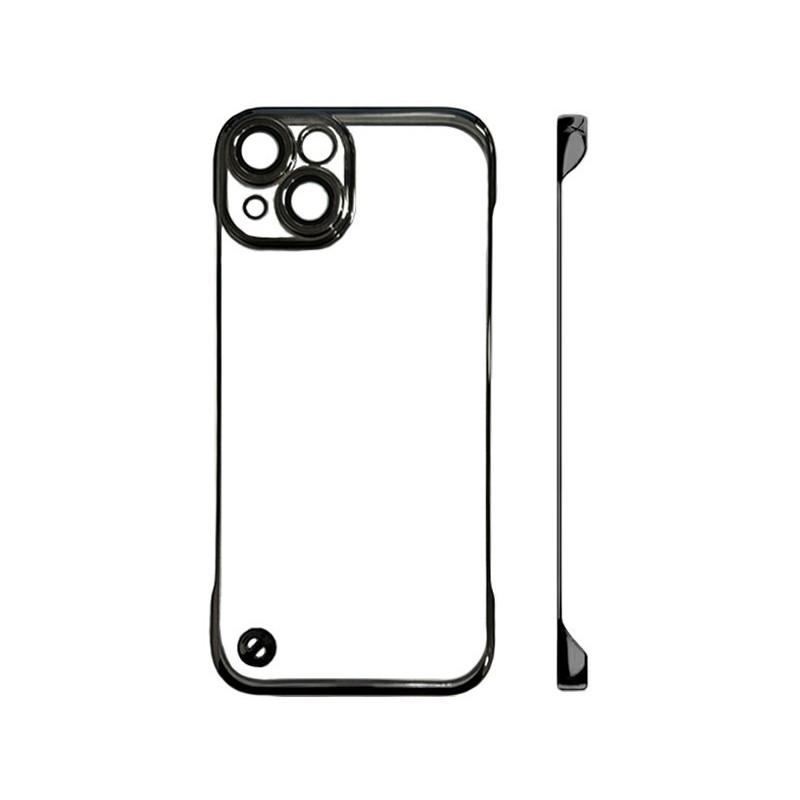Stylish Ultra Thin Black Plating Case for iPhone 13