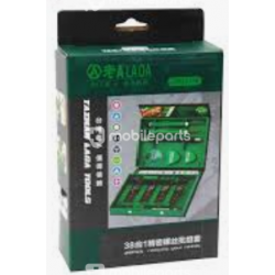 LAOA 38 in 1 Precision Screwdriver Set Laptop Mobile phone Repair Tools Kit
