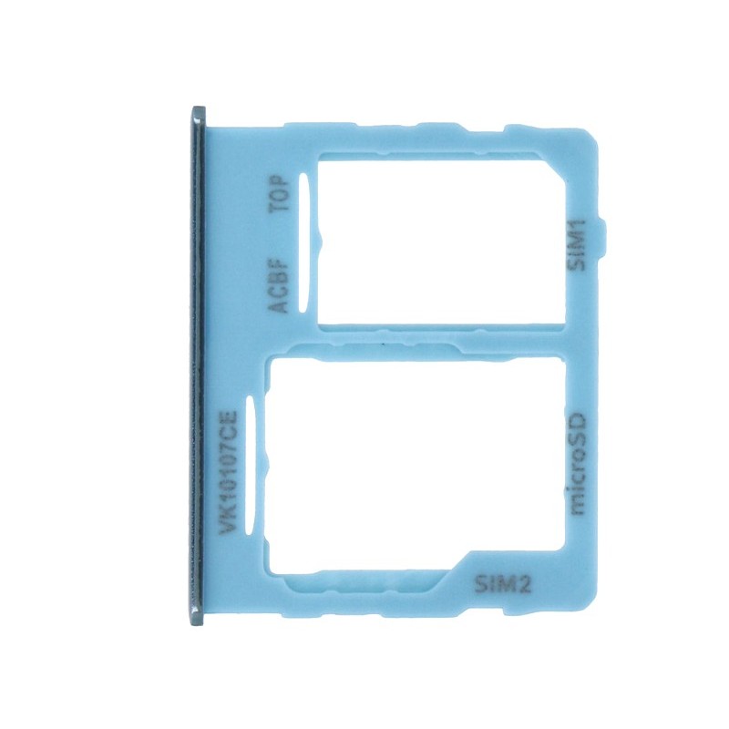 Dual Sim Card Tray Awesome Blue Samsung SM-A32 A326