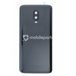 Back Cover Bright Black + Camera Lens Oneplus 6T