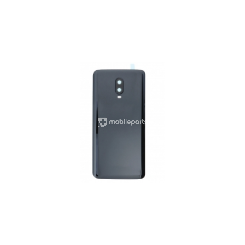 Back Cover Bright Black + Camera Lens Oneplus 6T