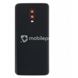 Back Cover Matte Black + Camera Lens Oneplus 6T