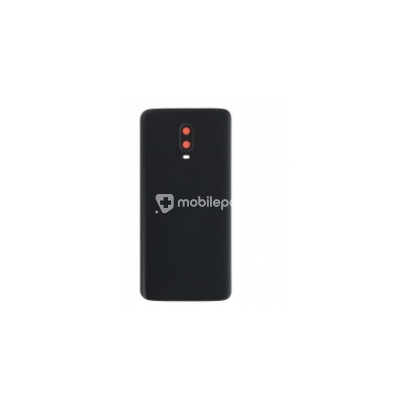 Back Cover Matte Black + Camera Lens Oneplus 6T