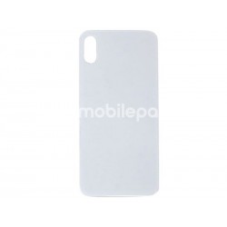 Rear Cover White iPhone X Big Hole No Logo