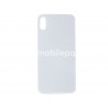 Rear Cover White iPhone X Big Hole No Logo