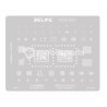RELIFE RL-044 0.12MM BGA Reballing Stencil for iPhone 16/16 Pro