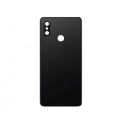 Rear Cover Black + Camera Lens Xiaomi Mi8 No Logo
