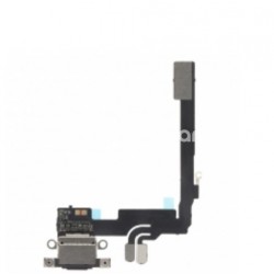 Charging Connector Black Titanium Flex Cable iPhone 16 Pro