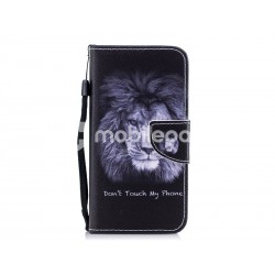 Leather Case TPU+PU Lion iPhone X - XS