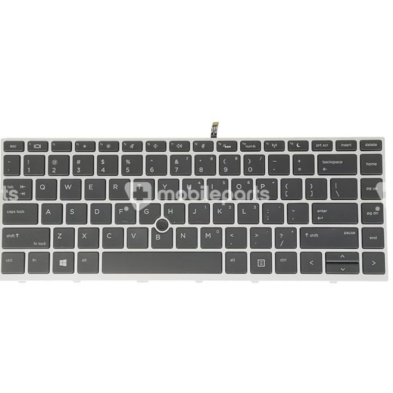 Keyboard with Backlight US Version HP ProBook 640 G4 Silver Ori