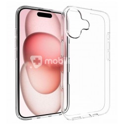 Silicone Case Trasparent iPhone 16 Plus